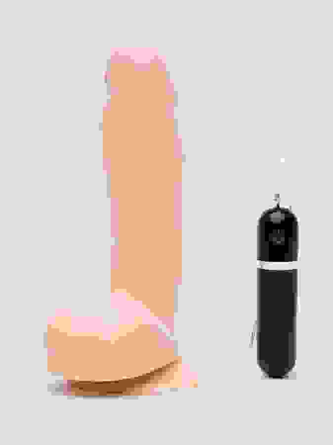 Lifelike Lover Classic Girthy Realistic Vibrator 8 Inch, Flesh Pink, hi-res